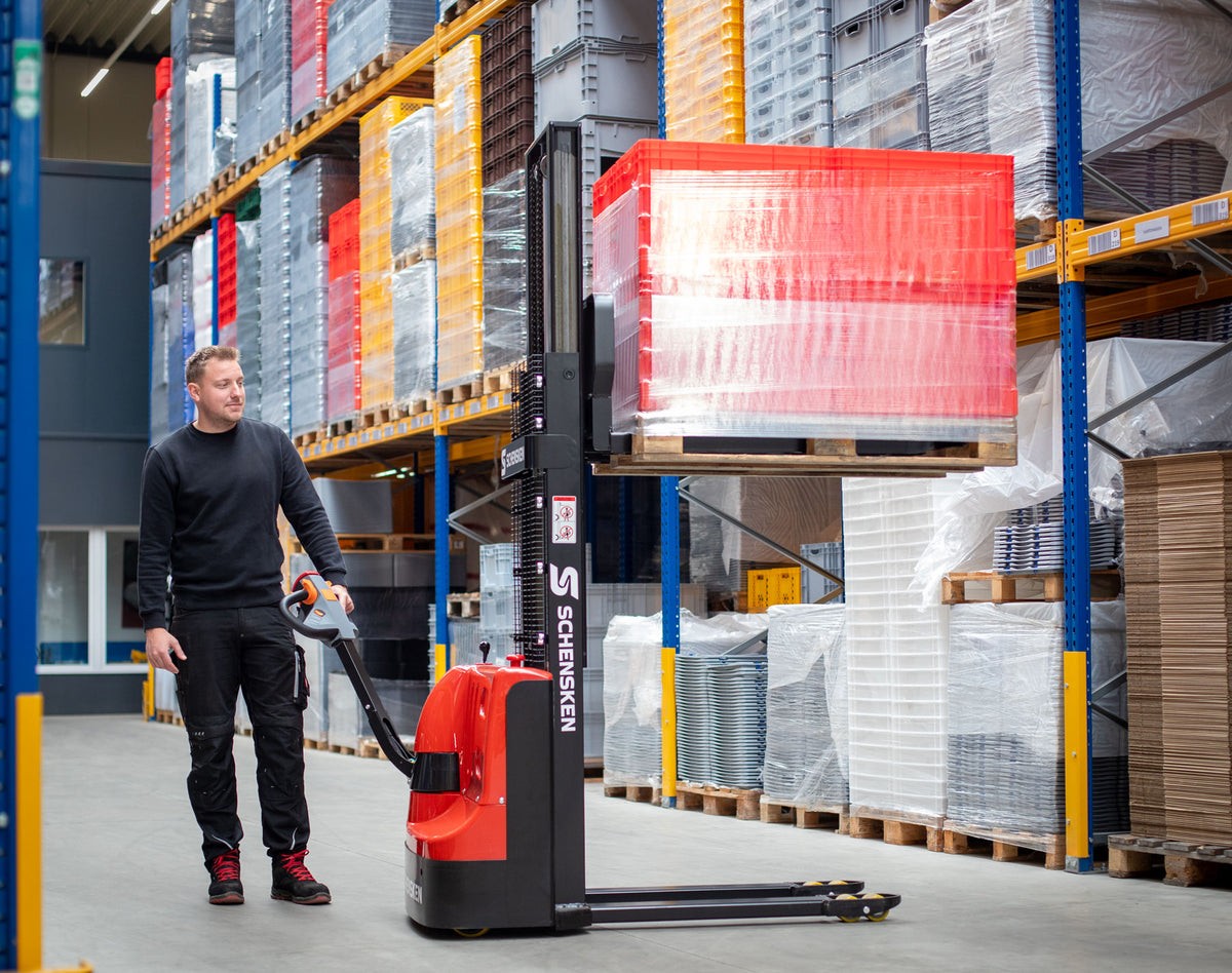 Hochhubwagen Elektro Tragkraft: 1.200 Kg